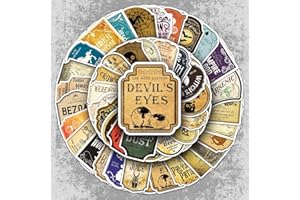 50PCS Cute Aesthetic Magic Potion Stickers Pack Gifts for Women Men Coworkers Mental Health Sensory Stickers for Water Bottle