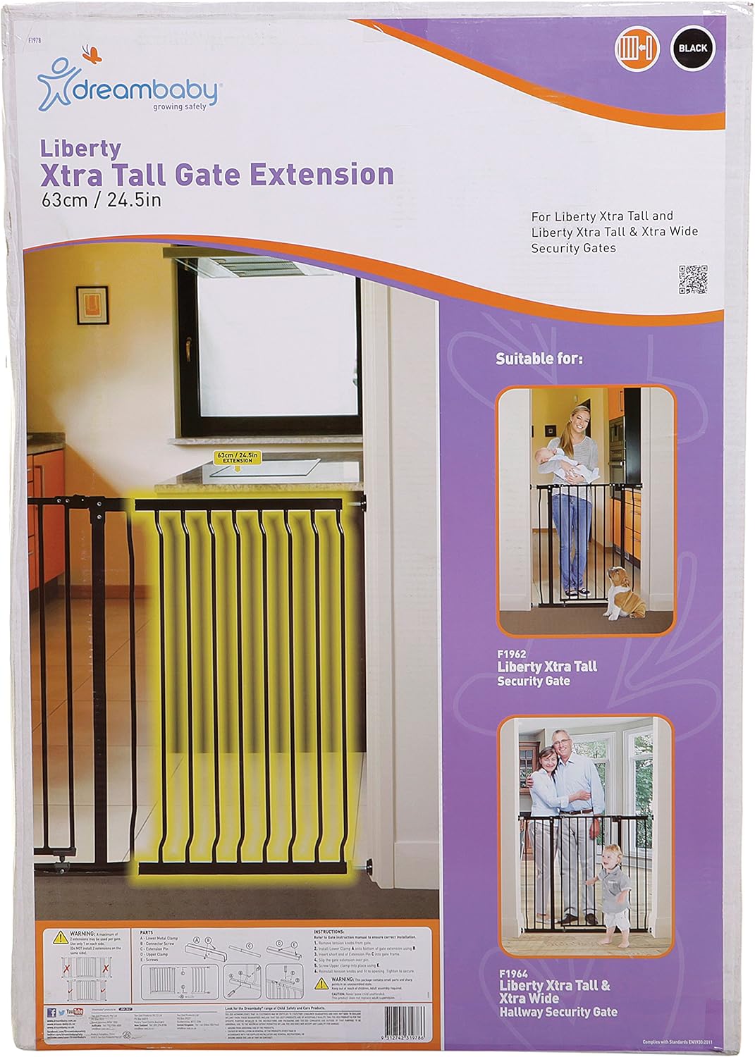 dreambaby liberty security gate