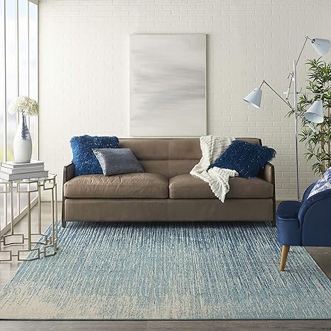 Amazon Com Nourison Passion Modern Abstract Navy Light Blue Area Rug 8 X 10 8 X 10 Furniture Decor nourison passion modern abstract navy light blue area rug 8 x 10 8 x 10