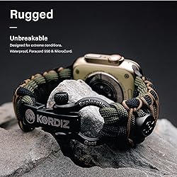 KORDIZ Survivor Pro,Paracord Apple Watch Band