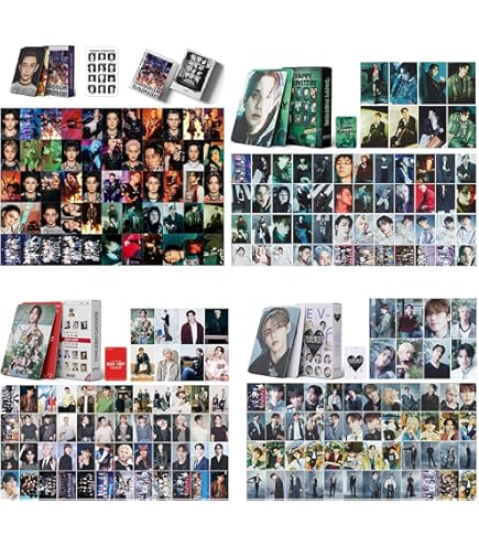 Amazon.com: Ateez K-POP Transparent Photo Cards 25pcs … : Office