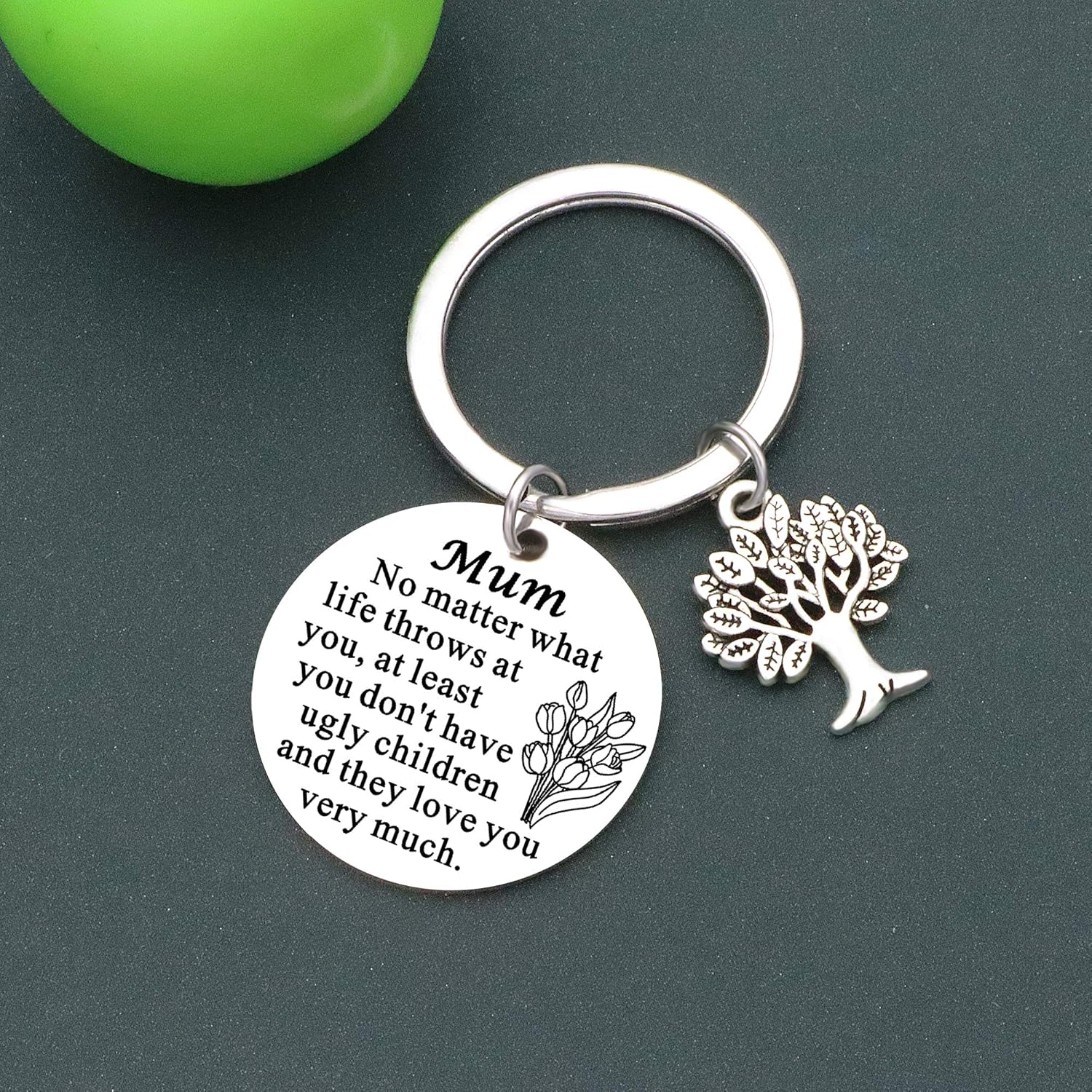 JMIMO Step Mum Gifts Step Mum Christmas Mother's Day Birthday Gifts, Silver - Image 4