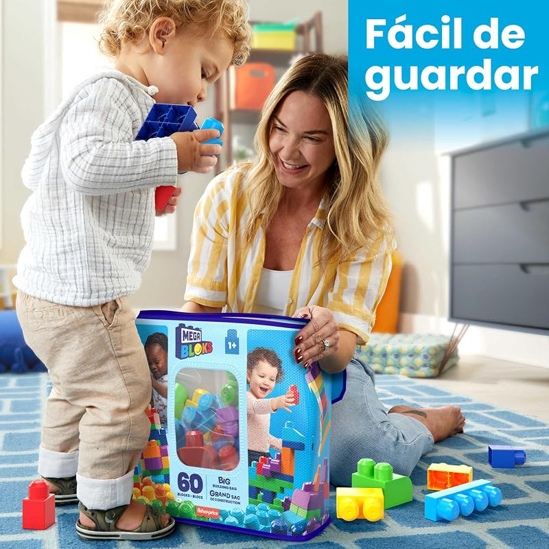 First Builders Bolsa Grande de Bloques Azul