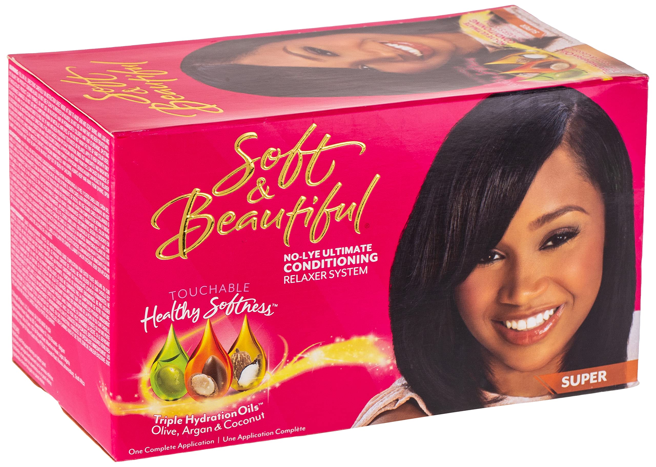 Soft and Beautiful Soft n Beautiful No Lye Conditioning Relaxer 1 Application kit Super