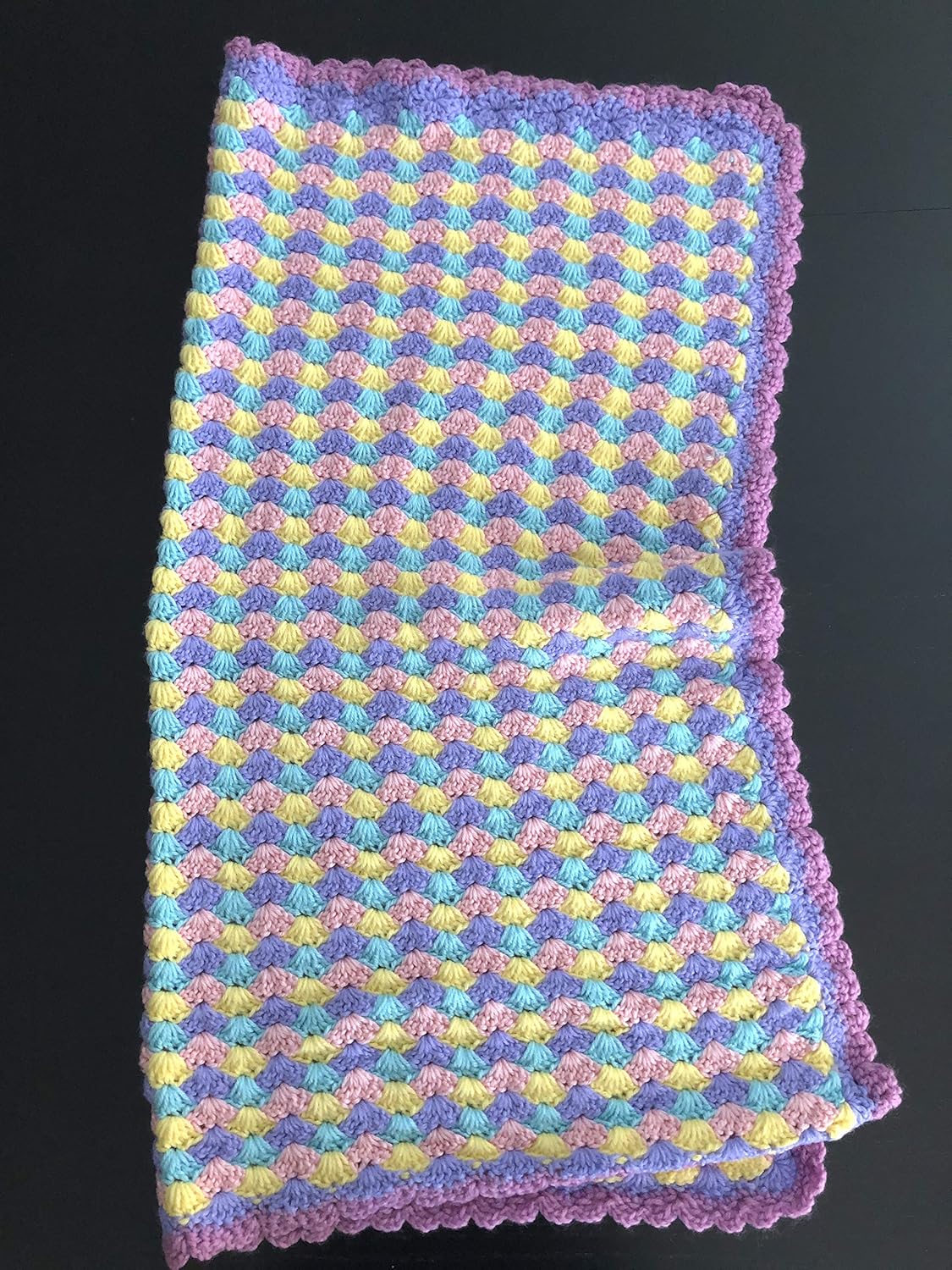 handmade crochet baby blanket
