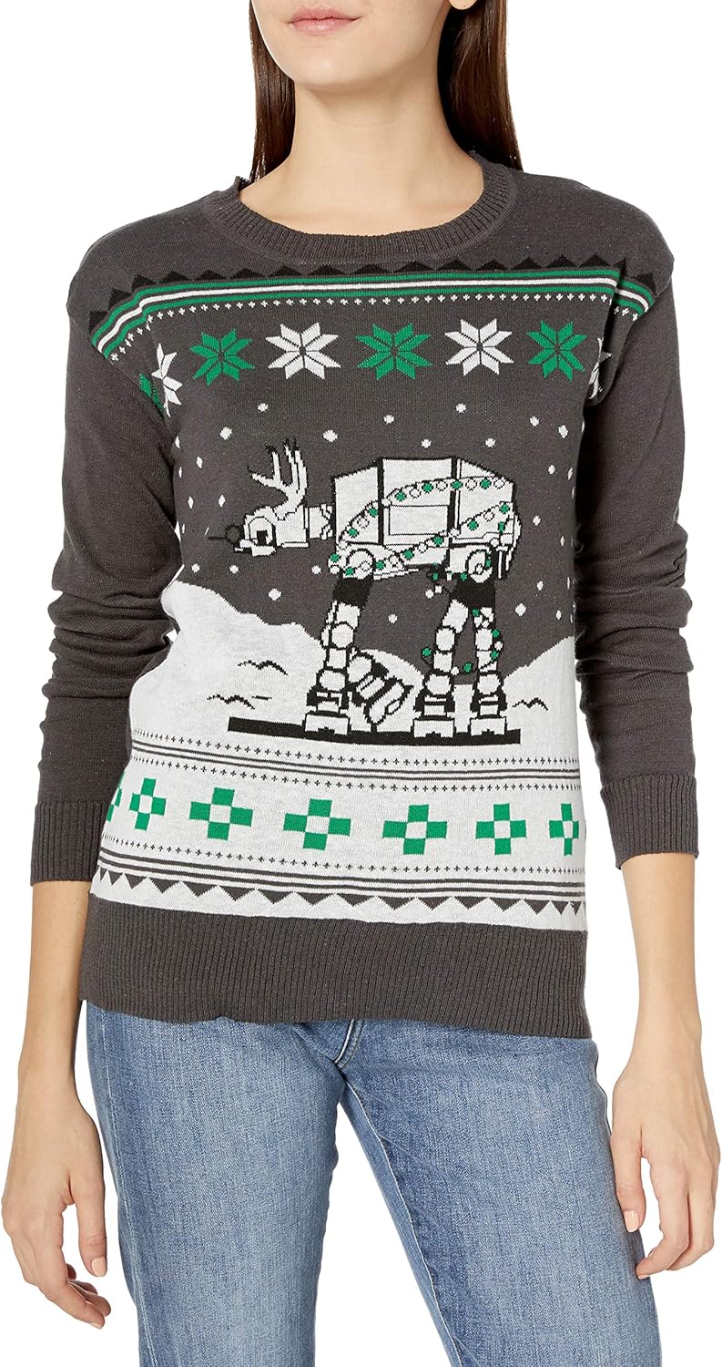 star wars christmas sweater womens