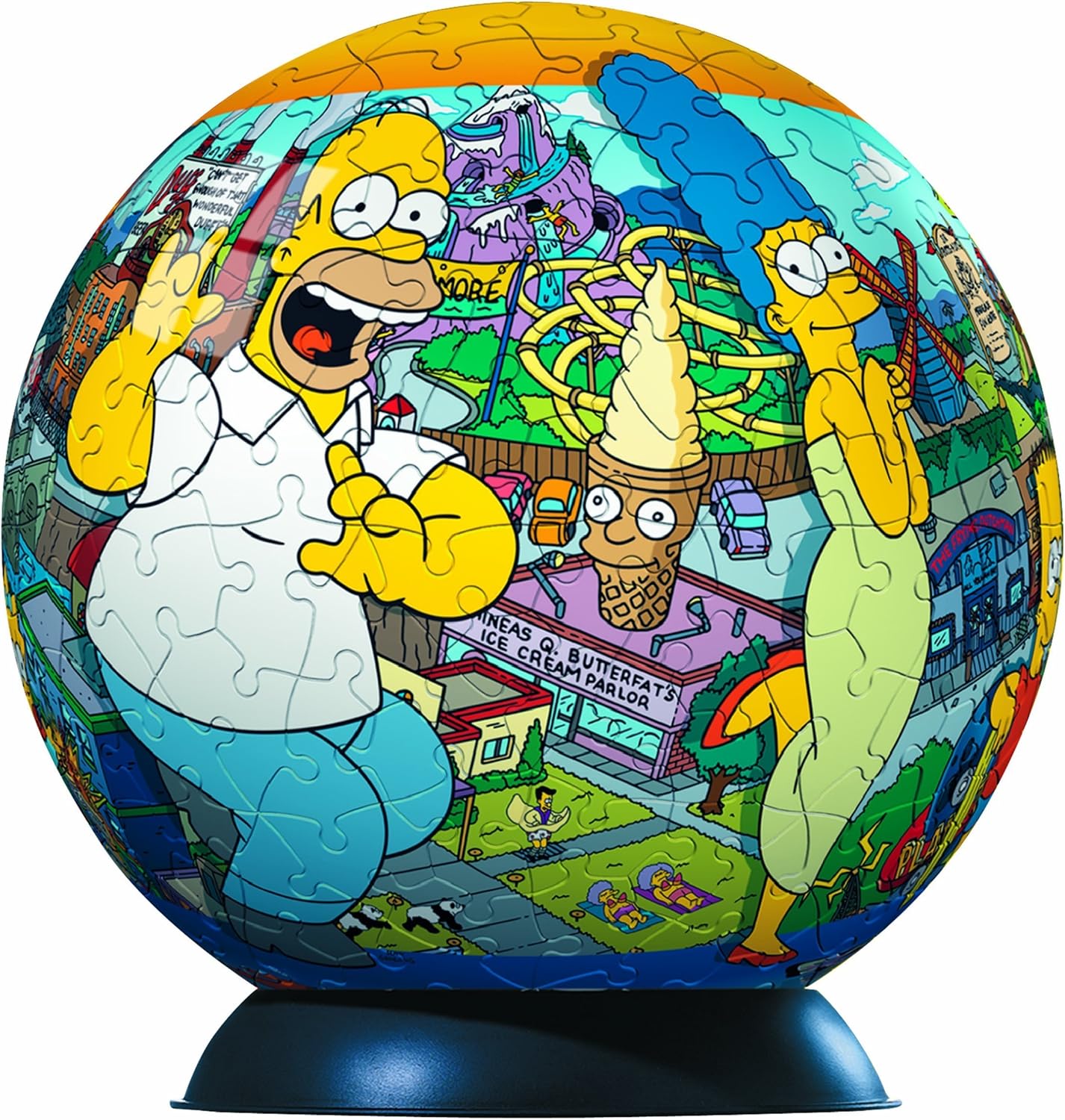 Ravensburger The Simpsons Puzzleball Amazon.co.uk Toys & Games
