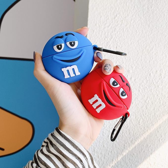 Amazon M Ms Airpods Airpods Pro シリコン ケース カラビナ付き 全3色 エアポッズ エムアンドエムズ チョコレート Airpods Pro Blue ブルー 並行輸入品 ケース カバー 通販