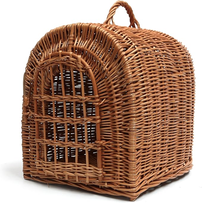 Wicker cat basket carrier Clearance