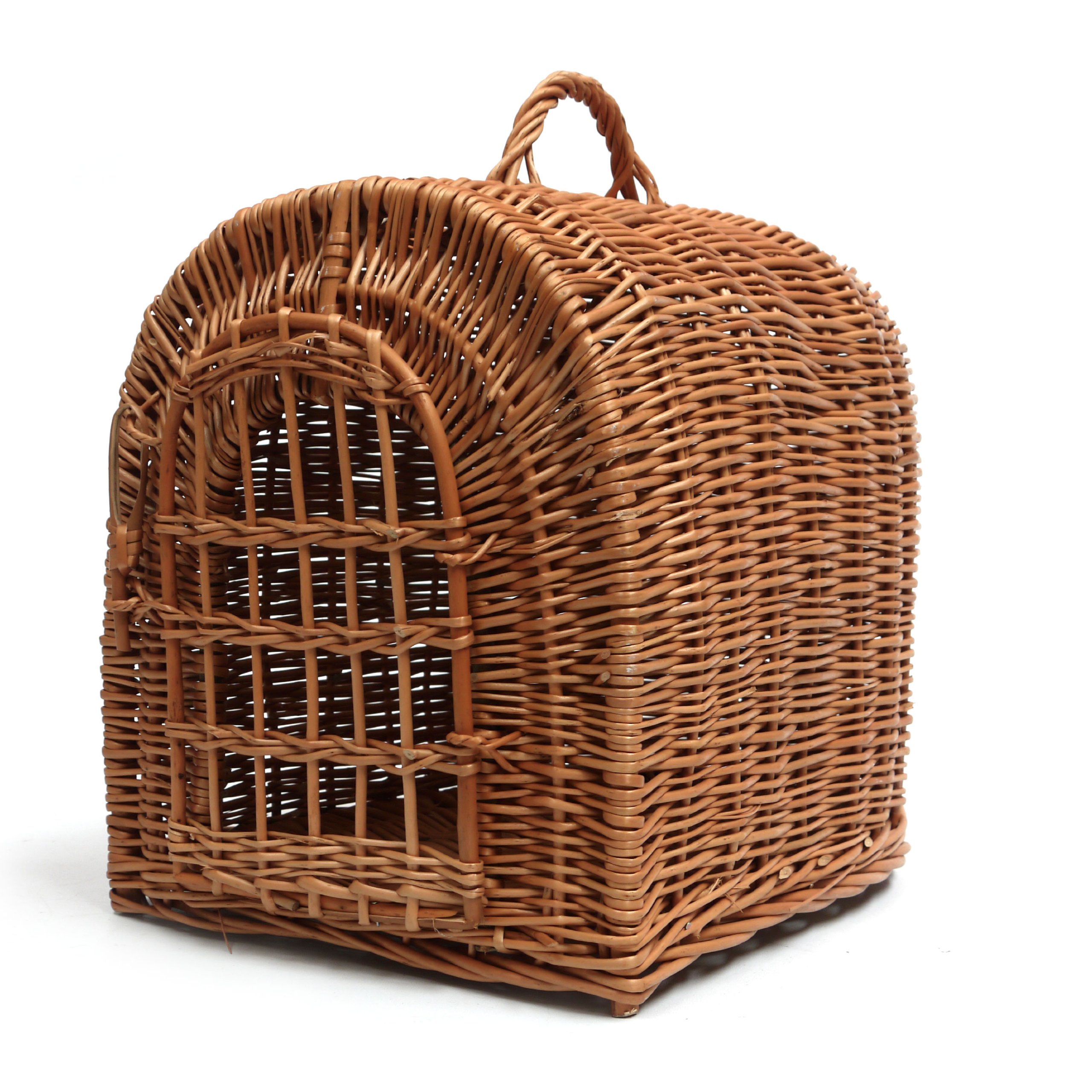 Prestige Wicker Pet Carrier Basket, Large