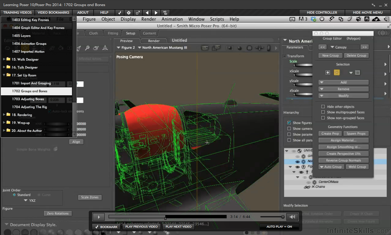 Learning Poser 10 / Poser Pro 2014 [Online Code] - Thumbnail 5