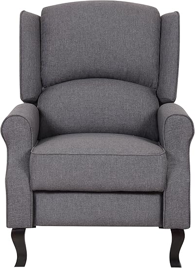 Recliner Chairs Dark Grey - CANDEL