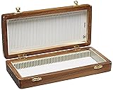 United Scientific WSB050 Wooden Slide Storage