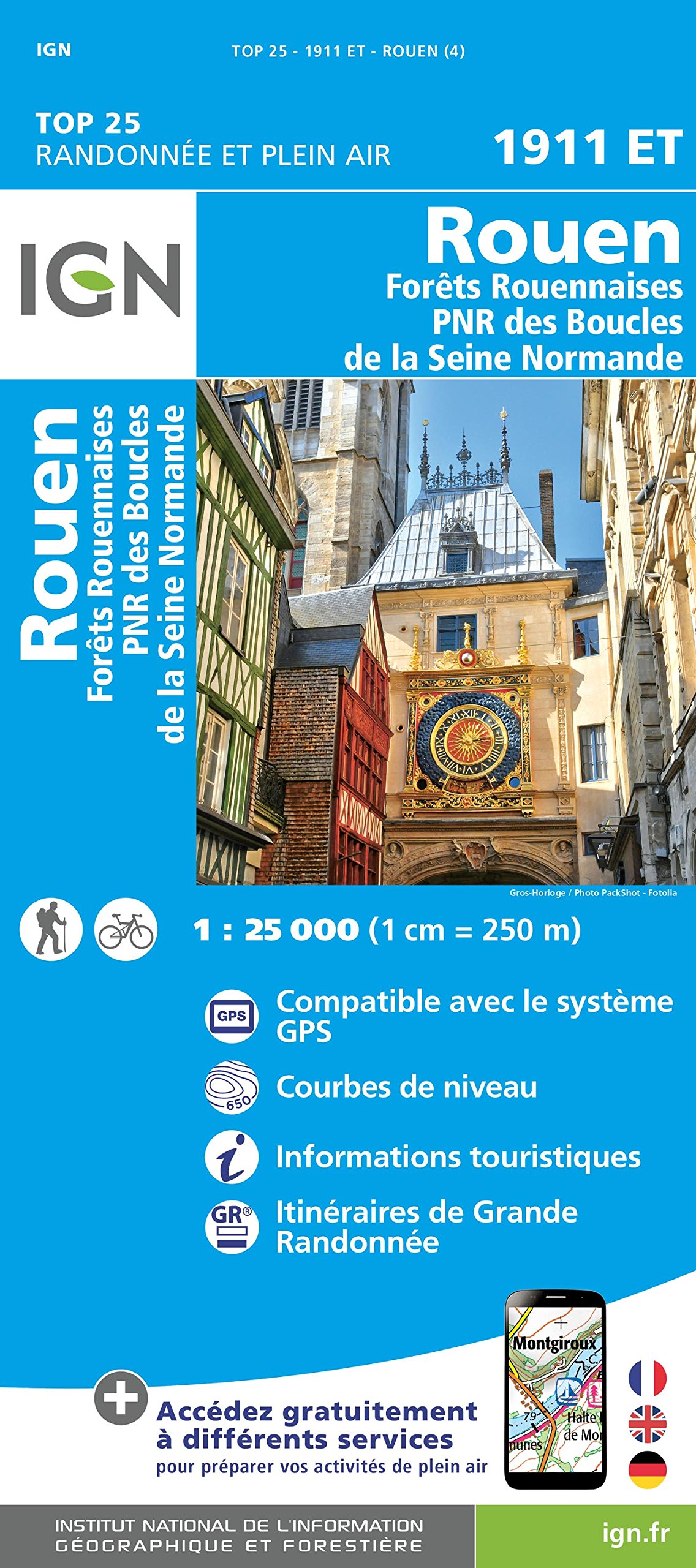 Amazon Fr 1911et Rouen Forets Rouennaises Pnr Des Boucles Ign Livres