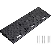 3" Rise Rubber Threshold ramps for doorways,41.3" Wide Wheelchair Ramp Doorway,2200 Lbs Load Capacity Rubber Ramp with Non-Slip Textured Surface