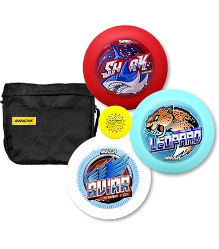 Teamaze Discgolf-Set Mit 7 Scheiben, Tasche & Handtüchern – Komplett-Set Für Anfänger & Profis