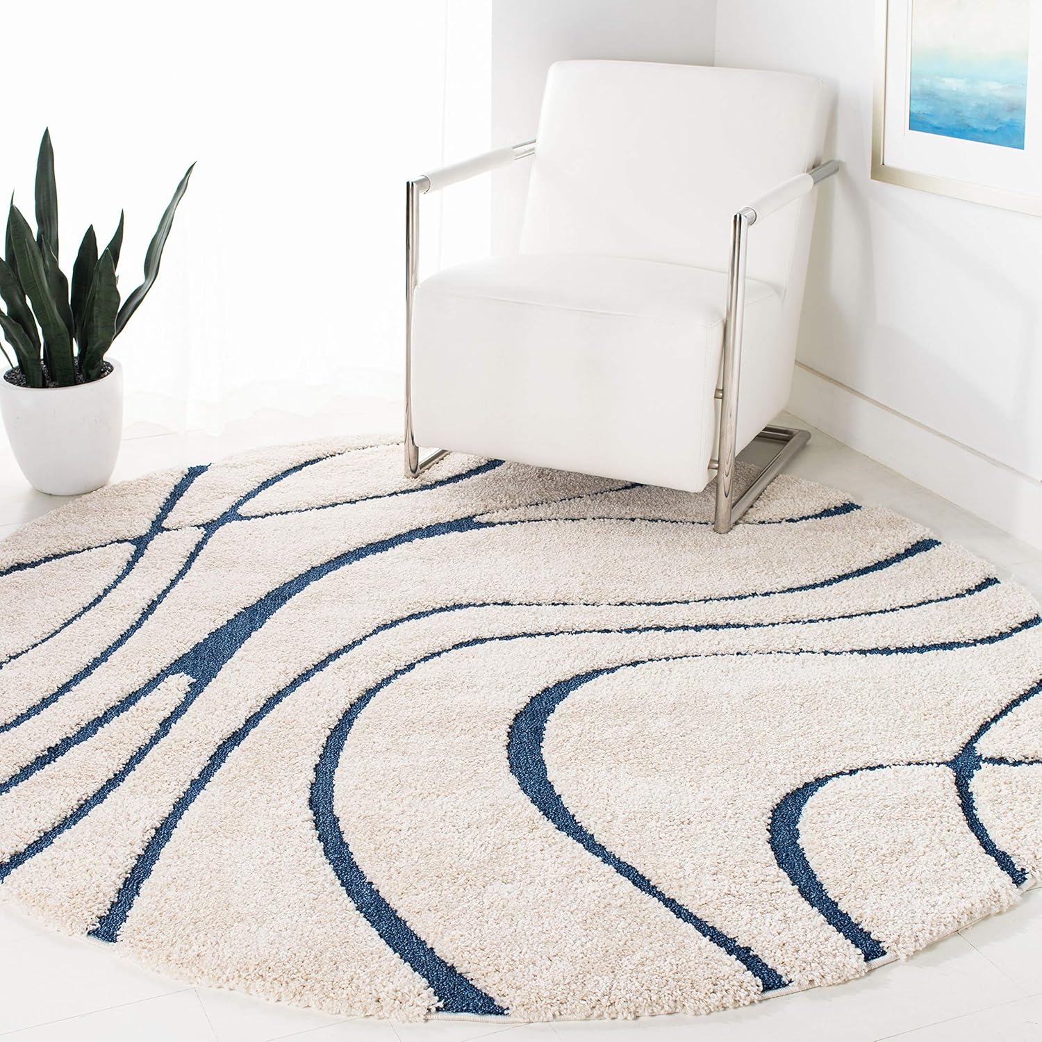 Buy DREAM RUGS Ultra Soft Handwoven Modern Shag Carpets Anti-Skid, 2