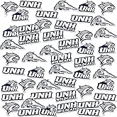 University of New Hampshire Spirit Logo Vinyl Large Deluxe Stickers Variety Pack - Laptop, Water Bottle, Scrapbooking, Tablet, Skateboard, Indoor/Outdoor