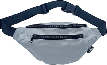 silver fanny pack amazon