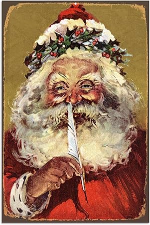 Addobbi Natalizi Vintage.Natale Liche Decorazione Della Parete Targa In Metallo Natale Ca 30 X 45 Cm Addobbi Natalizi Vintage Amazon It Casa E Cucina