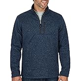 Coleman Men's Lightweight 1/4 Zip Sweater Fleece with Sherpa Collar - Comfortable Quarter Zip Design for Everyday Wear