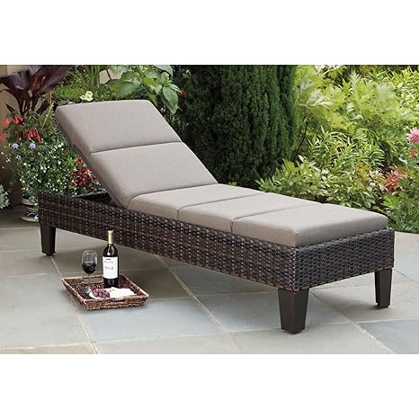 Amazon Com Santa Ana Outdoor Patio Furniture Wicker Chaise