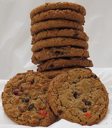 Homemade Monster Cookies 1 Dozen Amazon Com Grocery Gourmet Food