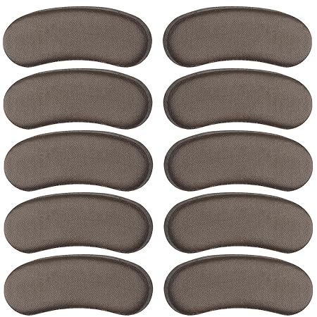 Fersenpolster Fersenkissen Fersenschutz - Zu Große Schuhe Schaumstoff-Set 10 x - Bequeme Geleinlagen für Volumen Damen