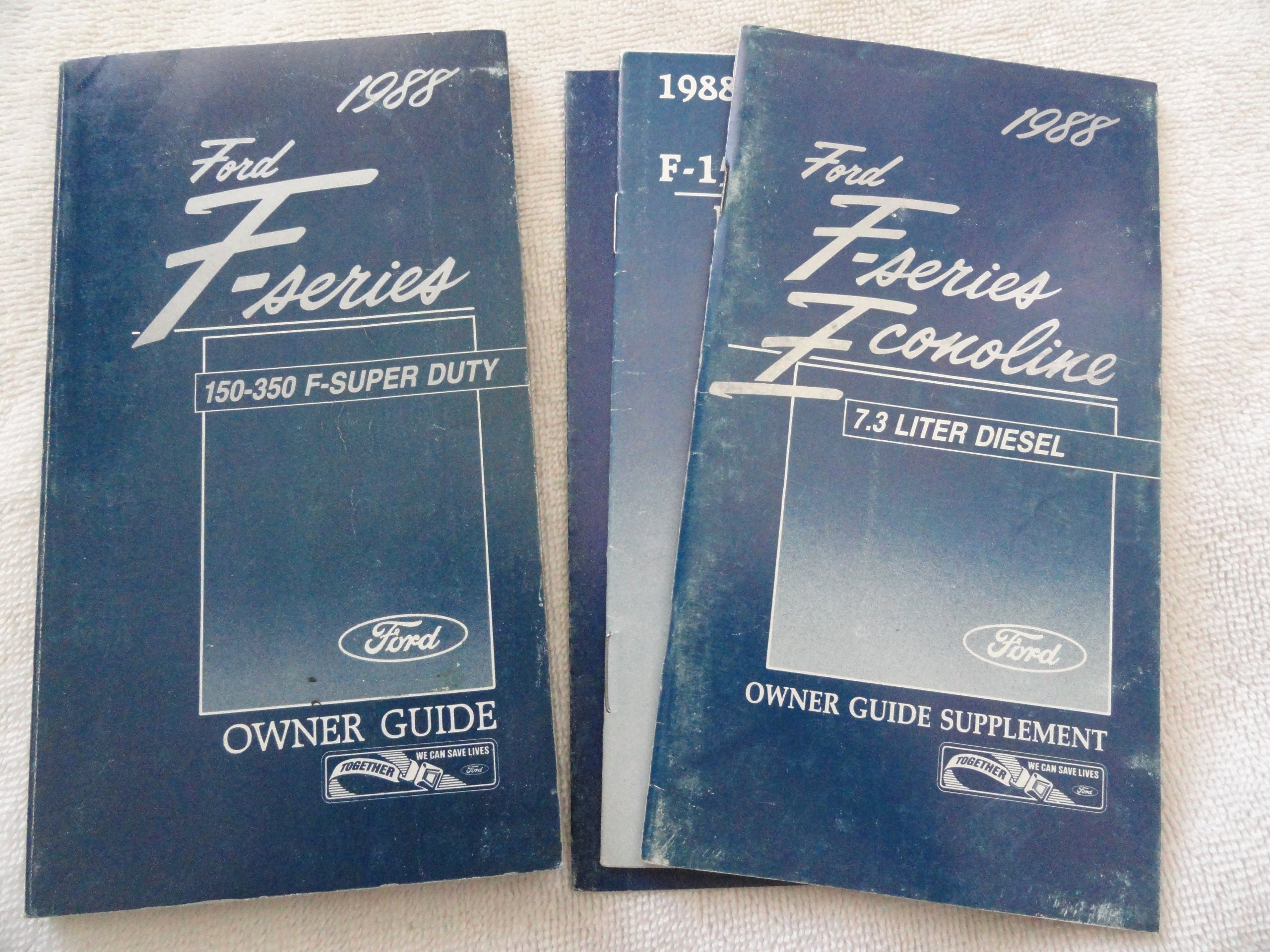 1988 Ford F-250 F-350 Diesel Owners Manual F250 F350 Paperback – 1988