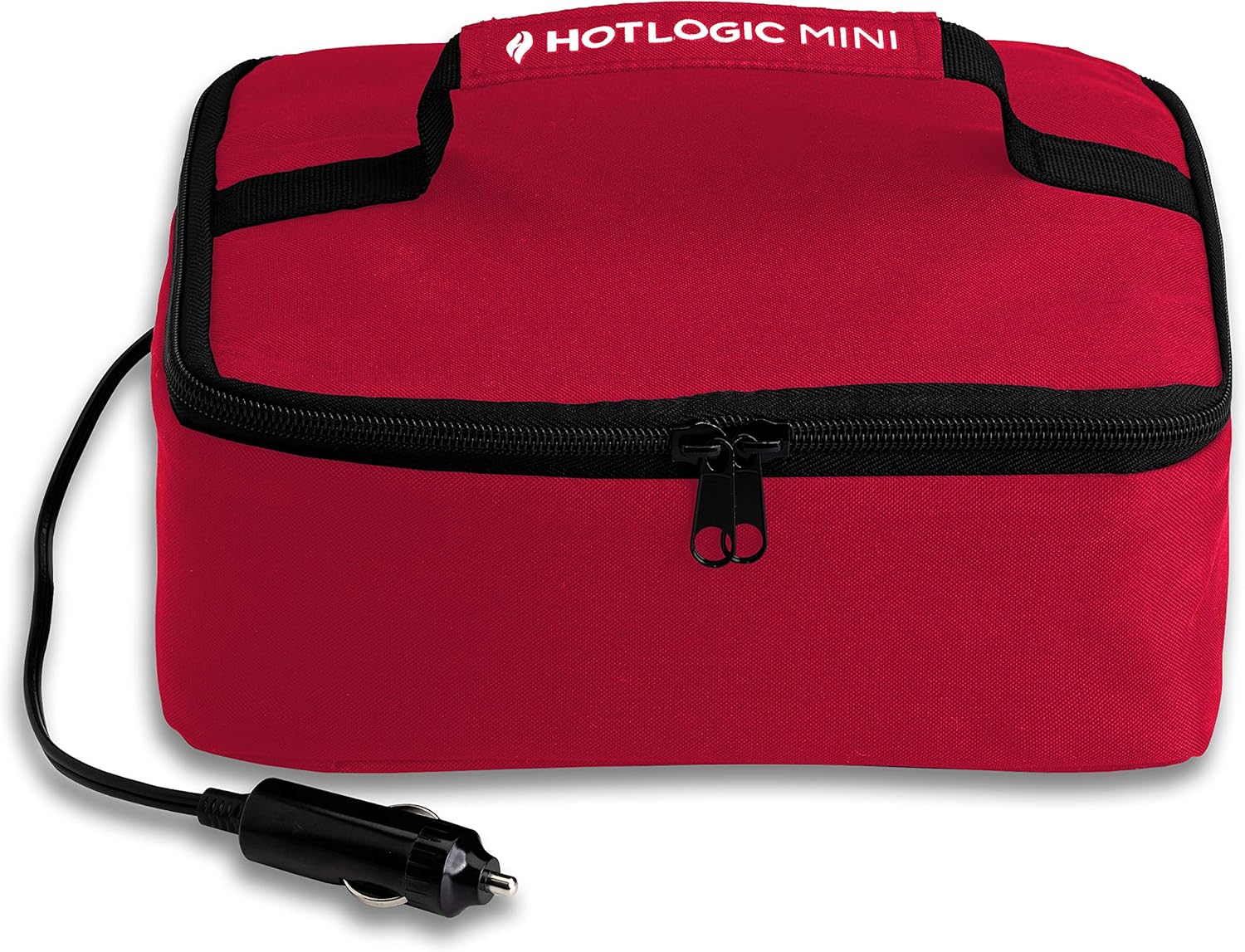 HOTLOGIC Portable Personal 12V Mini Oven, Red
