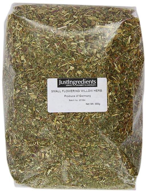 JustIngredients Kleinblütiges Weidenröschen, Small Flowering Willow Herb, 1er Pack (1 x 500 g)