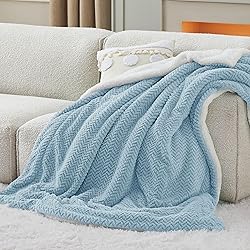 Bedsure Sherpa Throw Blanket for Couch