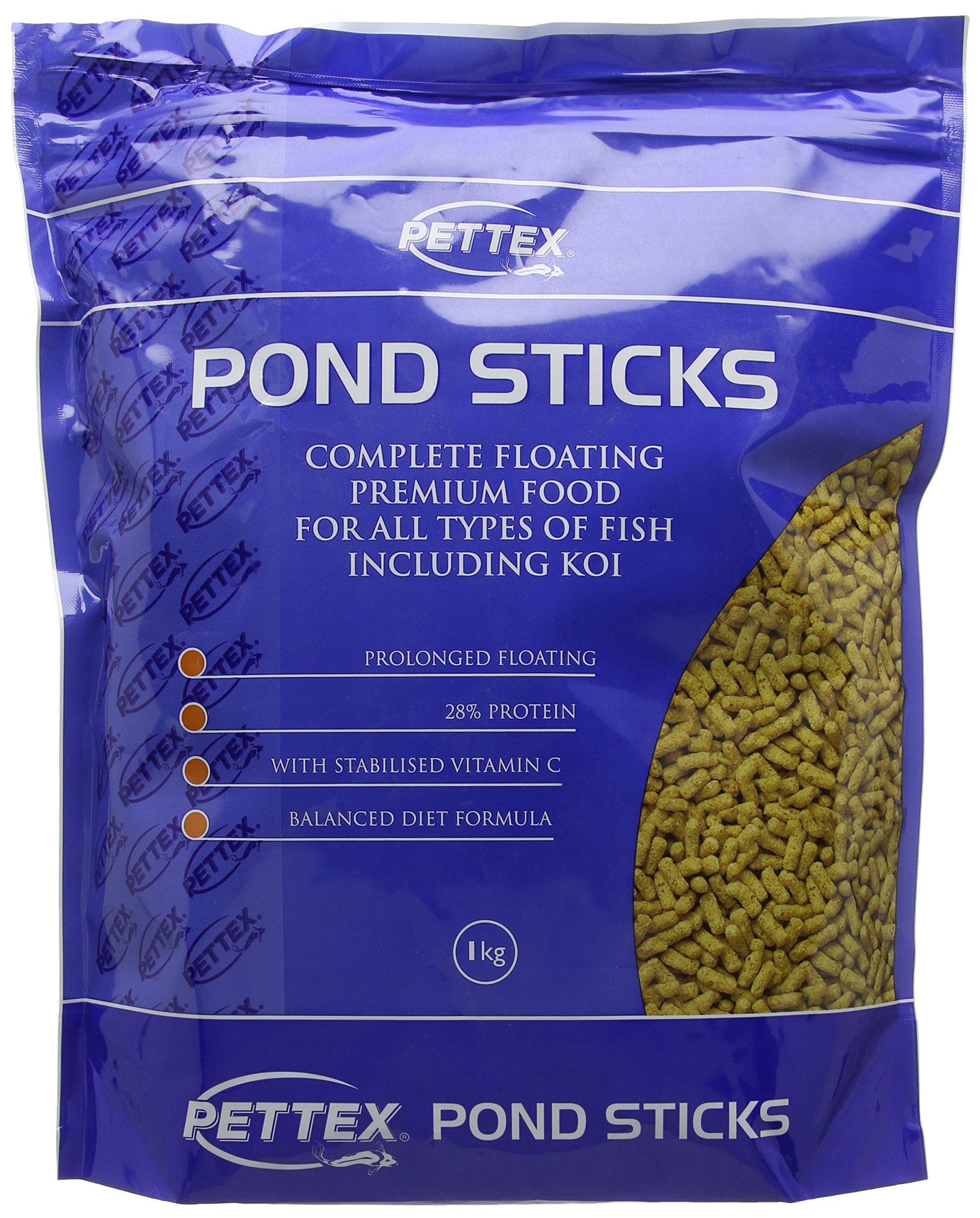 Pettex Premium Natural Pond Sticks 1 kg (Pack of 4)