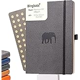 Dingbats A5 Wildlife Lined Notebook Journal - Premium Vegan Leather Softcover Executive Journal for Women & Men - Work, Note Taking, Writing & Travel