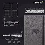 Dingbats* Wildlife Dotted Journal A5 Vegan Leather Hardcover 192 Pages view 2