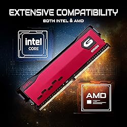 GeIL ORION DDR4 RAM, 16GB (8GBx2) 3200MHz 1.35V