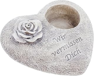 FRANK FLECHTWAREN Grabschmuck Herz