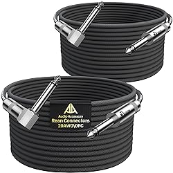 AA AUDIO ACCESSORY 1/4 Instrument Cable 25 ft 2