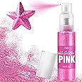 Edible Glitter Spray - 22g Edible Luster Dust Metallic Food Grade Glitter for Drinks, Cake Decorating, Baking - Edible Food Coloring Powder Shimmer Glitter for Cocktail, Icing, Candy (Pink)