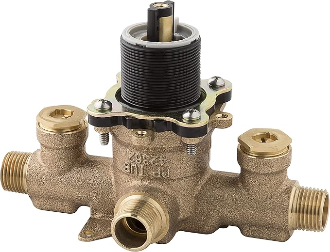 Pfister 0X8340A OX8 Series Tub/Shower Rough Valve with Stops, Faucet
