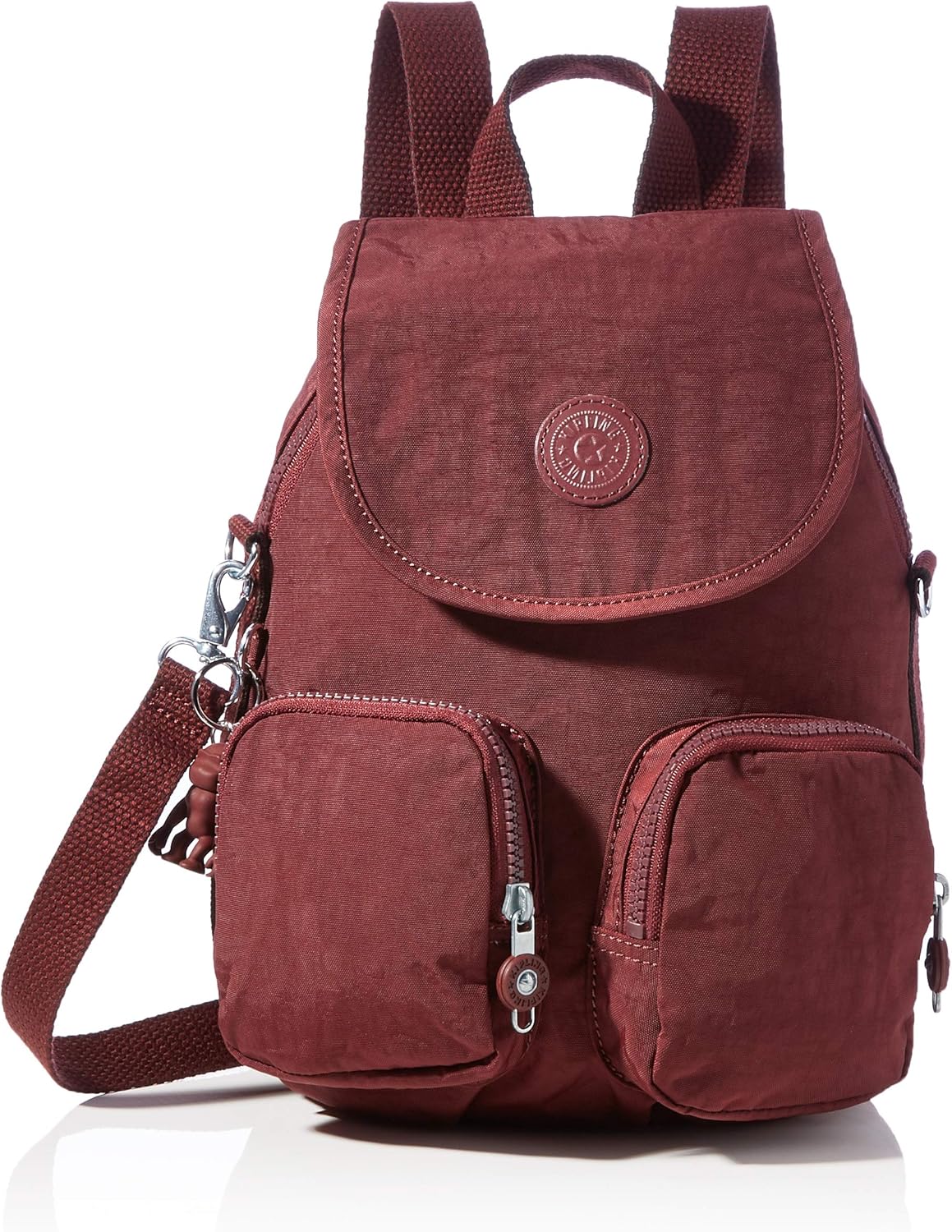 Kipling Women's Rucksack Handbag BACKPACKS, Intense Maroon