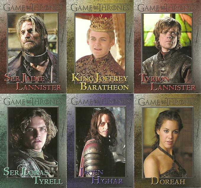 2013 Game Of Thrones Season 2 Trading Cards Complete Base Set 88 Cards At Amazon S Entertainment Collectibles Store