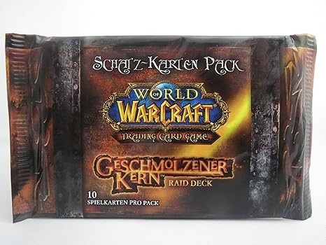 World of Warcraft 'Schatz-Karten-Pack' Geschmolzener Kern - 1x Booster mit 10x Spielkarten - Seltenheit