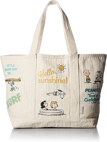 Amazon Co Jp ルートート トートバッグ グランデ ピーナッツ 41 大きめスヌーピー刺繍トート 4101 0 Sunsh シューズ バッグ Amazon Co Jp ルートート トートバッグ グランデ ピーナッツ 41 大きめスヌーピー刺繍トート 4101 0 Sunsh シューズ バッグ