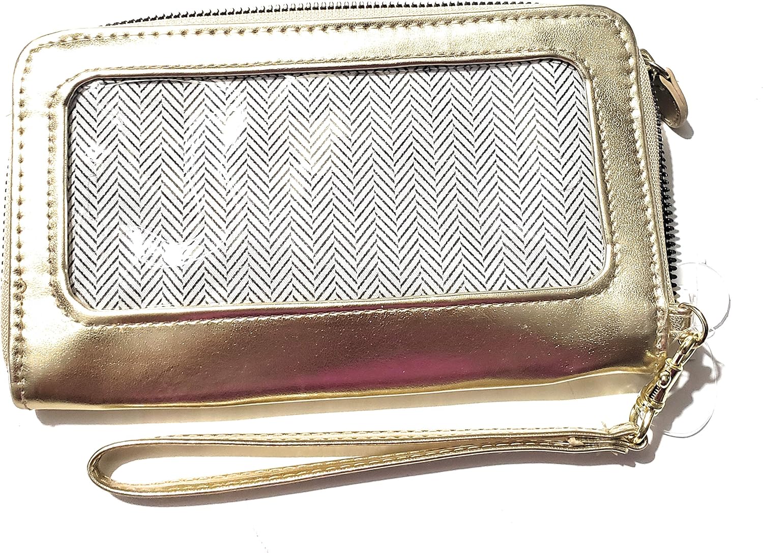 Gold wristlet Handbags