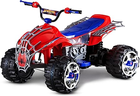 Kid Trax Marvel Spiderman Toddler ATV 