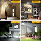 AIXPI Battery Powered Outdoor Security Lights 240 LED Motion Sensor 1500LM IP65 view 7