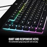 Corsair K55 RGB PRO XT Membrane Keyboard UK QWERTY IP42 Black view 7