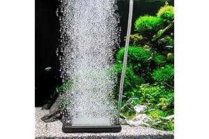 hygger Non-Clogging Fish Tank Bubbler, Aquarium Air Stone with Special EVA Material, Air Bubbler for Nano Air Pump Fish Tank Small Bucket and Hydroponics