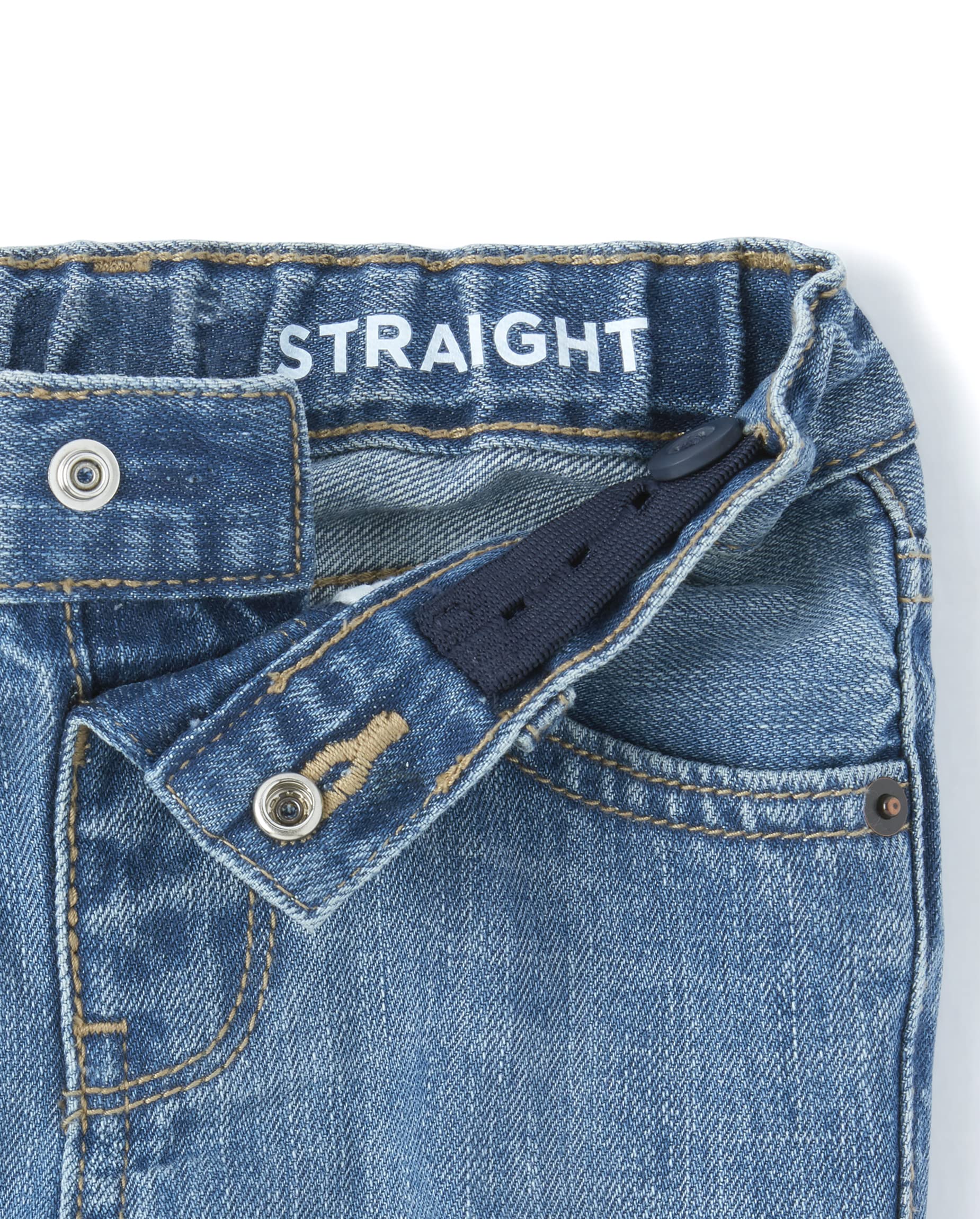 The Children's Place Baby Boys' and Toddler Straight Leg Jeans